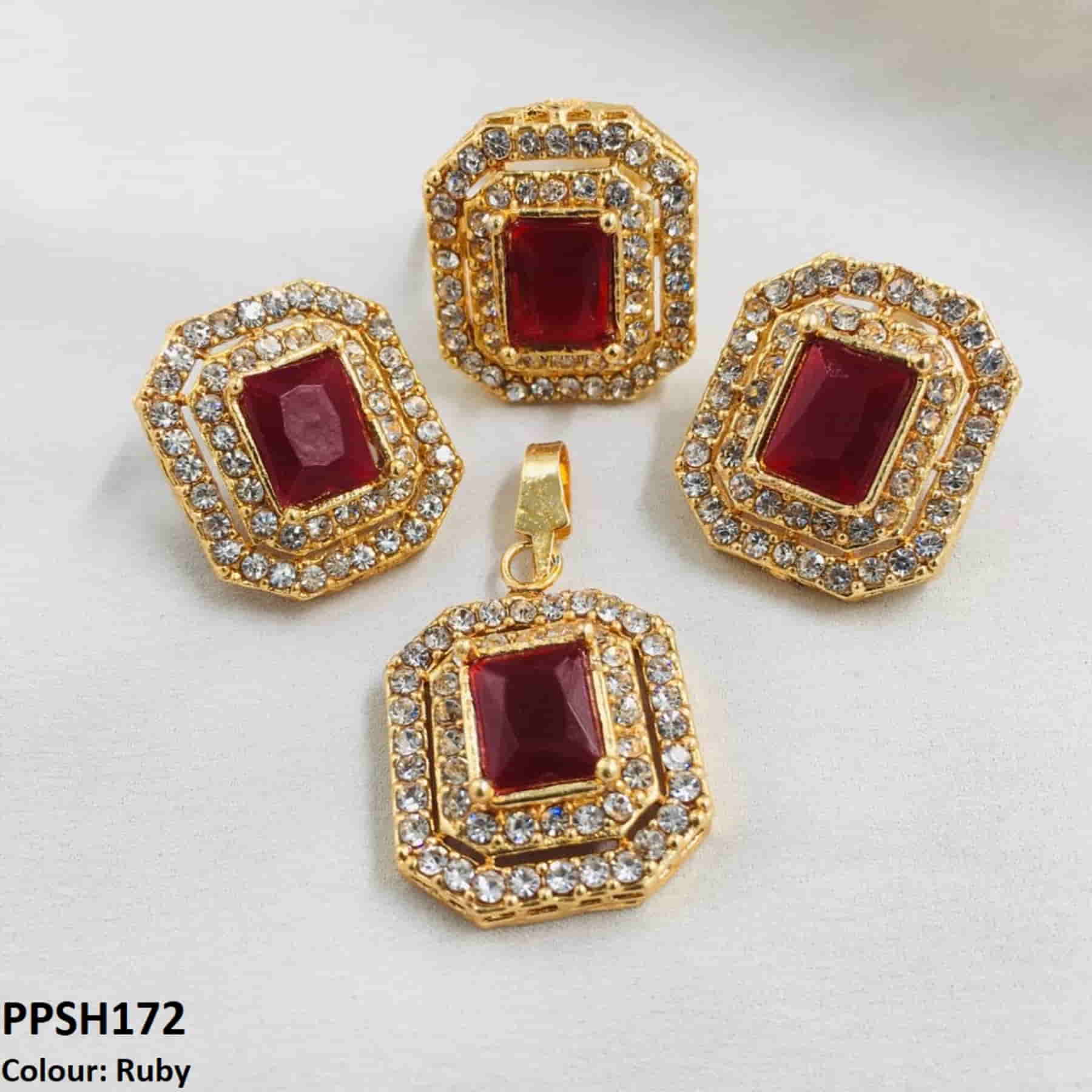 PPSH172 FRZ Square Pendant Set - PPSH