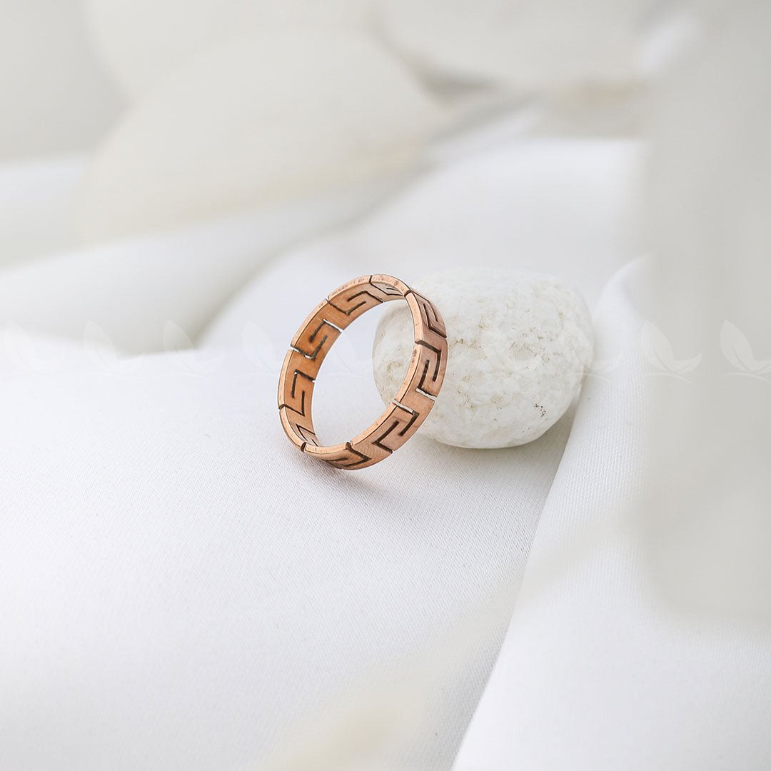 Maze Pattern Ring-8247