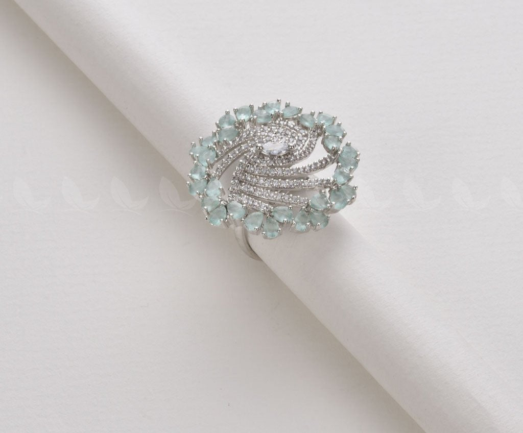 Rhinestone Ring-8276