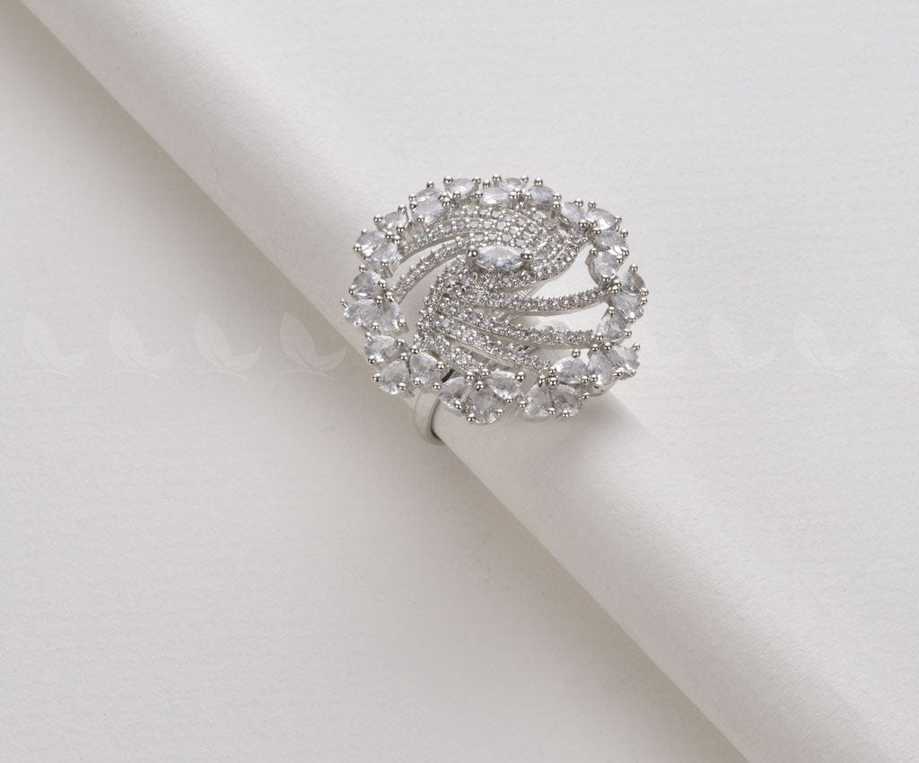 Rhinestone Ring-8276