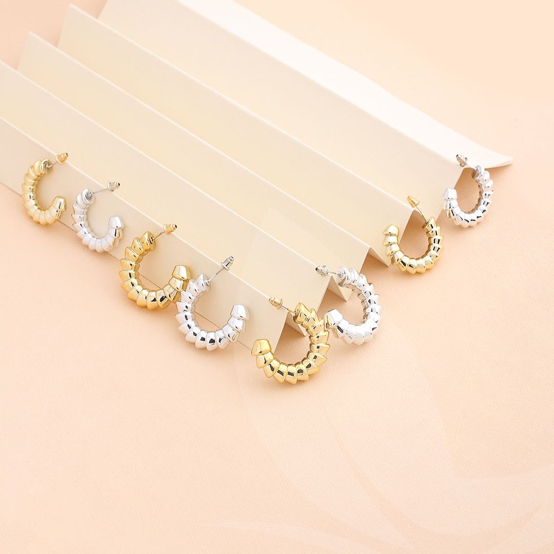 Spiral Hoop Earrings