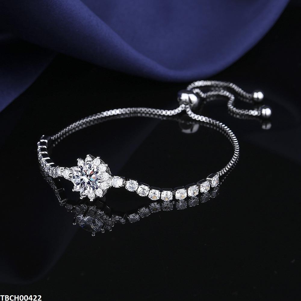 TBCH00422 JJF Round Flower Bracelet - TBCH