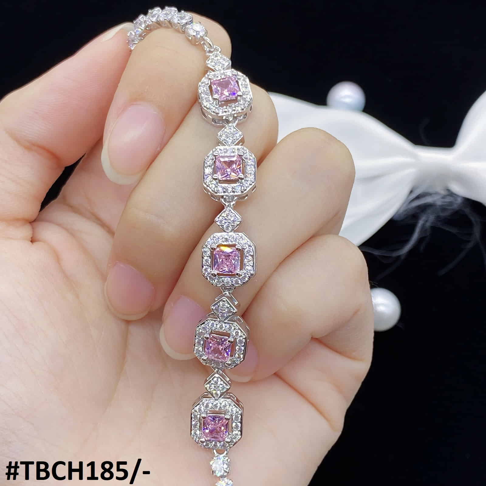 TBCH185 KRL Square Step Hand Bracelete - TBCH