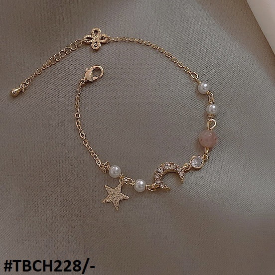 TBCH228 XST Charms & Beads Chain Bracelet Adjustable - CBCH