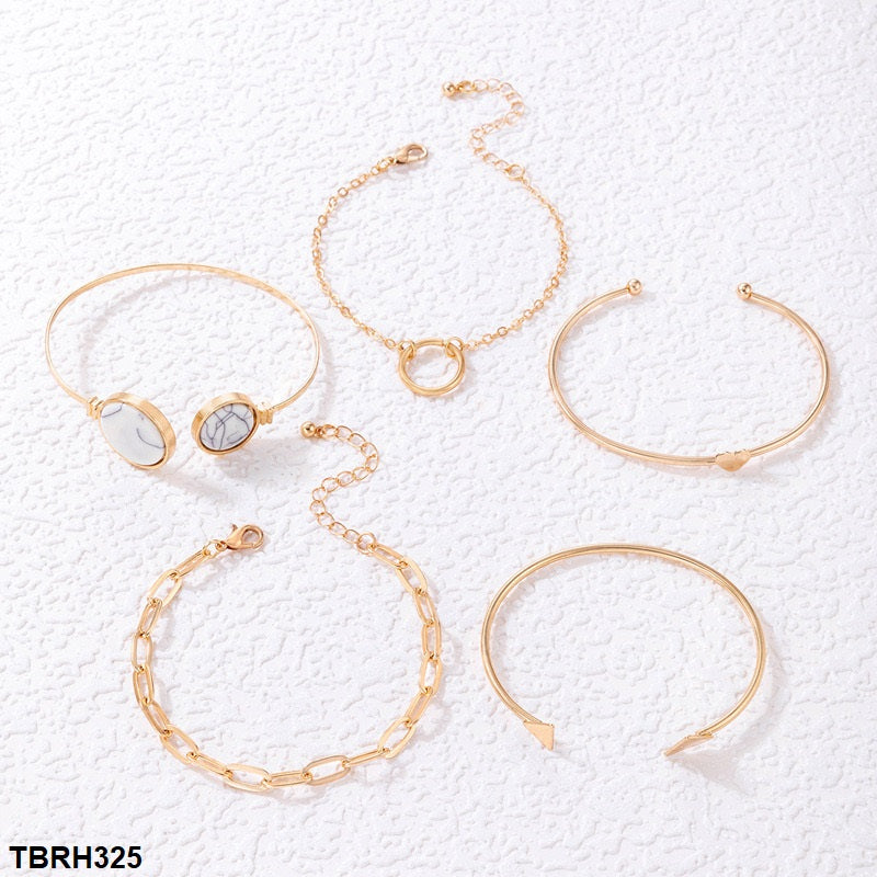 TBRH325 YYE Multi Shapes Bracelet Set - CBRH