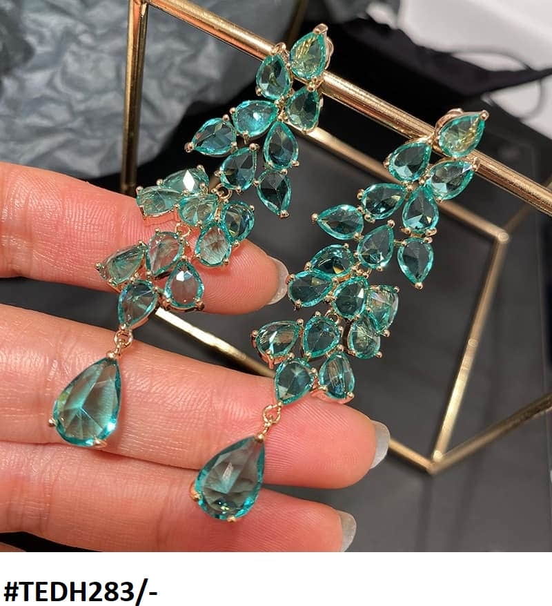 TEDH283 GWH Chandelier Drop Earrings - TEDH