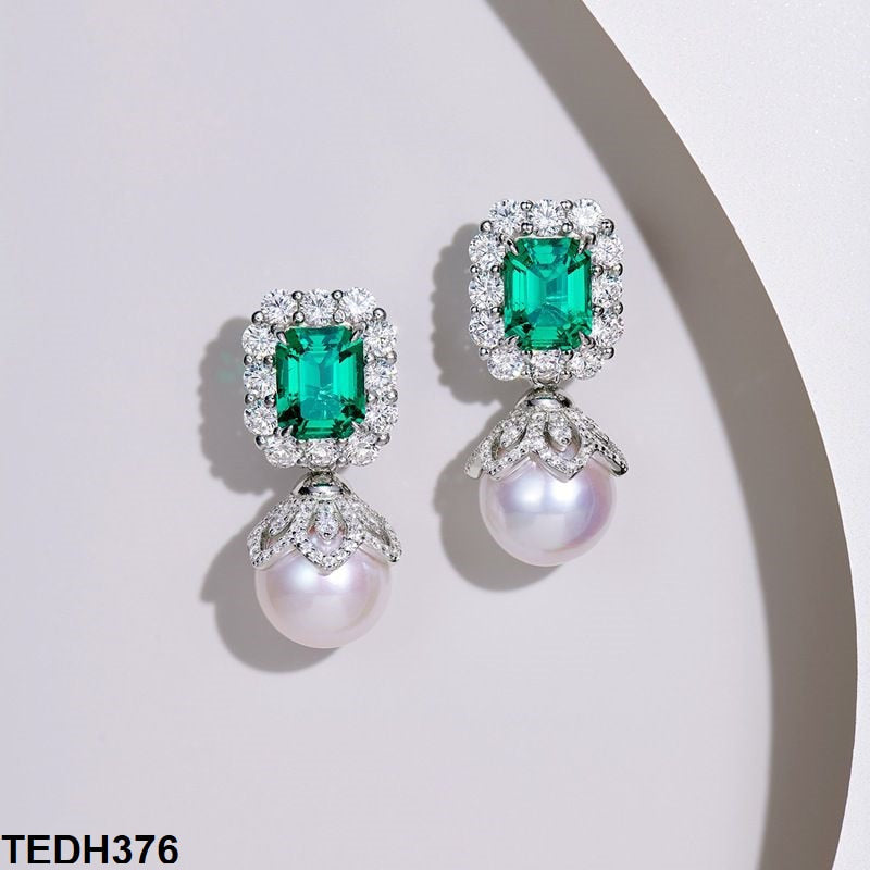 TEDH376 KRL Pearl Drop Earrings Pair - TEDH