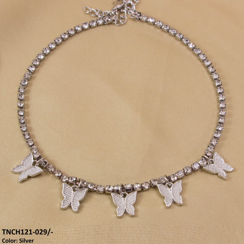 TNCH121 QWN 4 Butterfly Necklace - TNCH