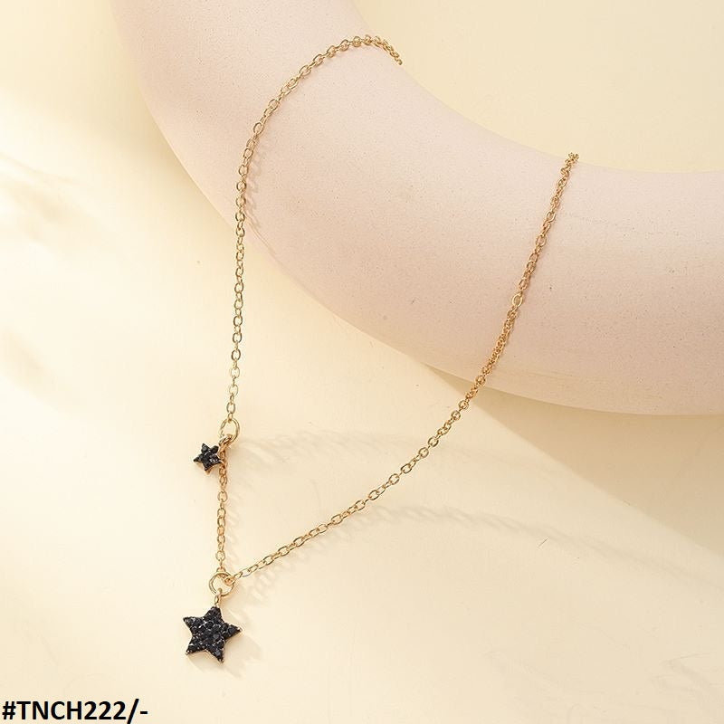 TNCH222 JMN Blackish Star Necklace - TNCH