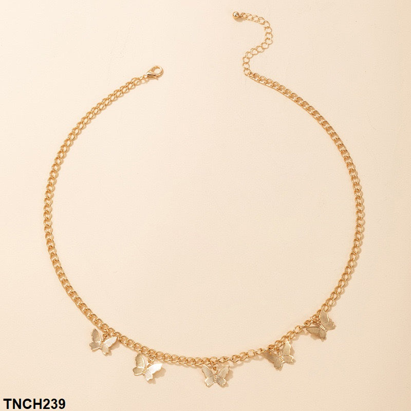 TNCH239 YYE Butterfly Necklace - TNCH