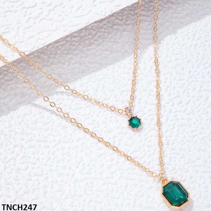 TNCH247 YYE Square Layered Necklace - TNCH