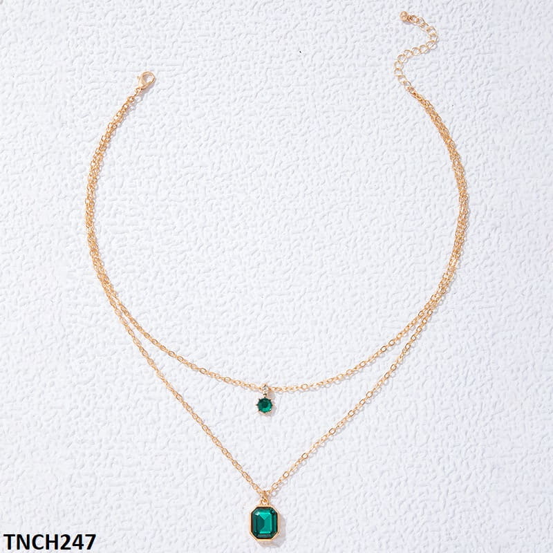 TNCH247 YYE Square Layered Necklace - TNCH