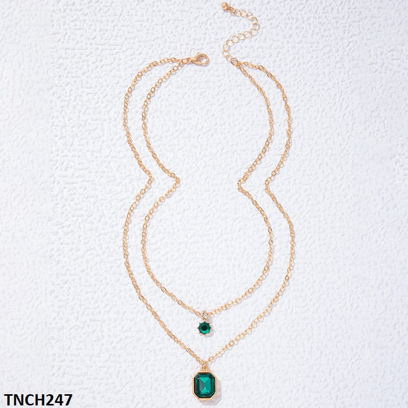 TNCH247 YYE Square Layered Necklace - TNCH