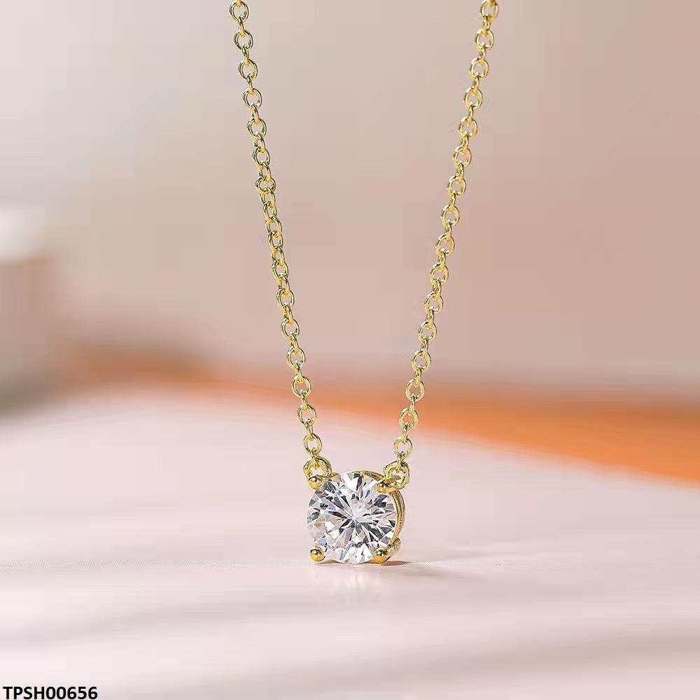 TPSH00656 JJF Round Pendant With Chain - TPSH