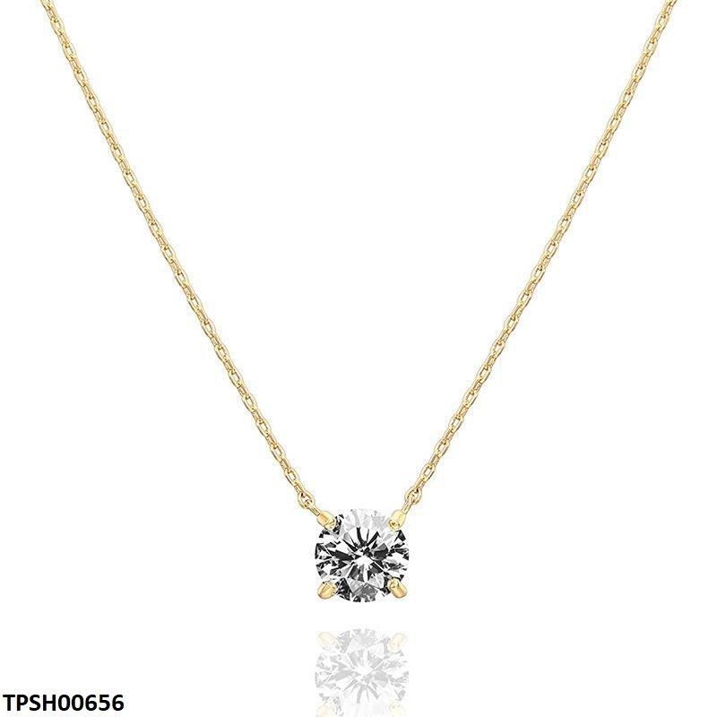 TPSH00656 JJF Round Pendant With Chain - TPSH