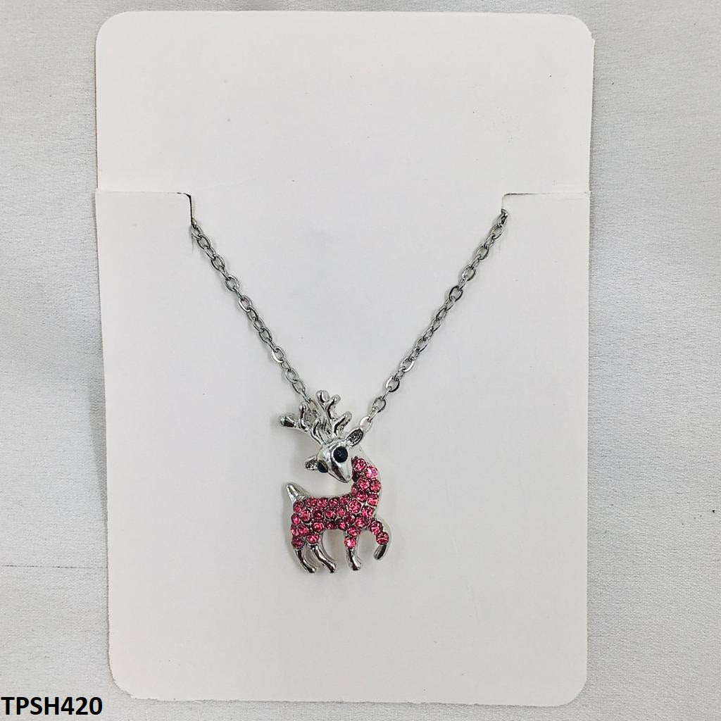 TPSH420 ZXS Reindeer Pendent With Chain - CPSH