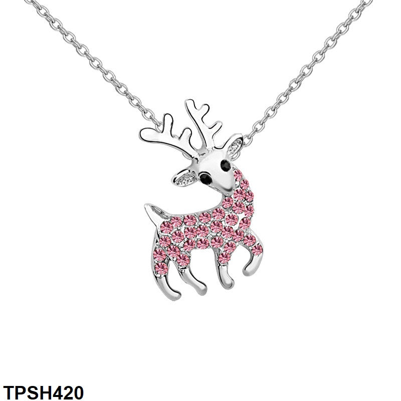 TPSH420 ZXS Reindeer Pendent With Chain - CPSH