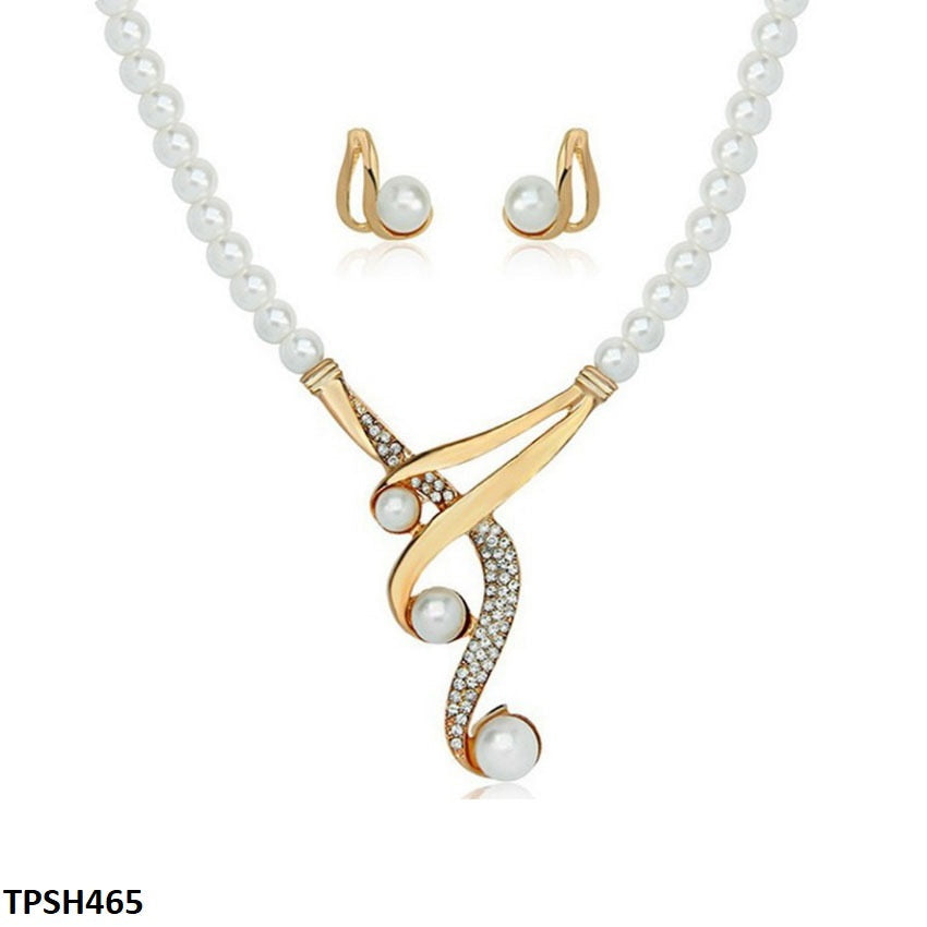 TPSH465 LQP Pearl Pendent Set - CPSH