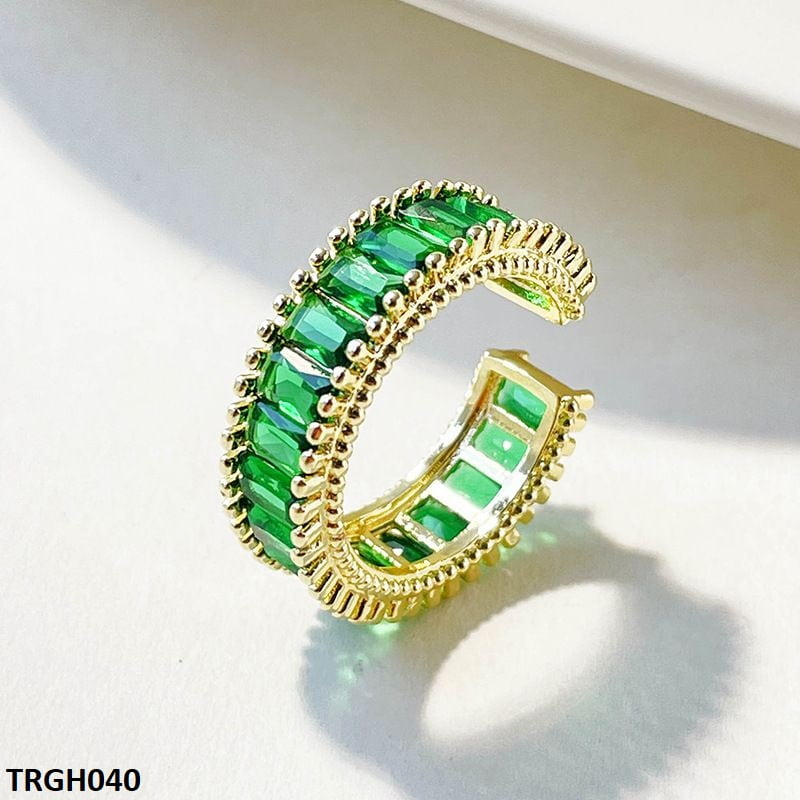 TRGH040 DYS Multi Zircon Ring Adjustable - TRGH