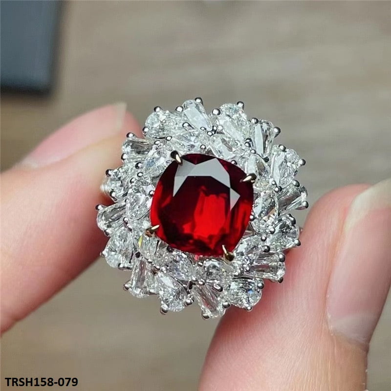 TRSH158 KRL Red Cushion Rotar Adjustable Ring - TRSH