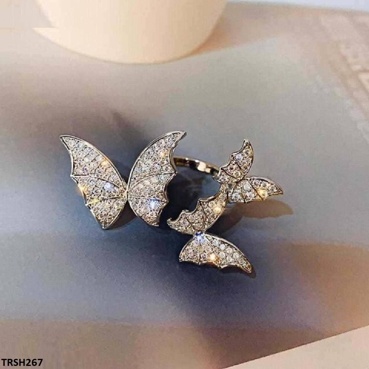 TRSH267 DNG Butterfly Ring Adjustable - TRSH