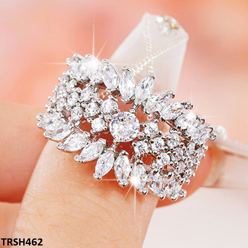 TRSH462 CSH Imp Marquise Layered Ring - TRSH