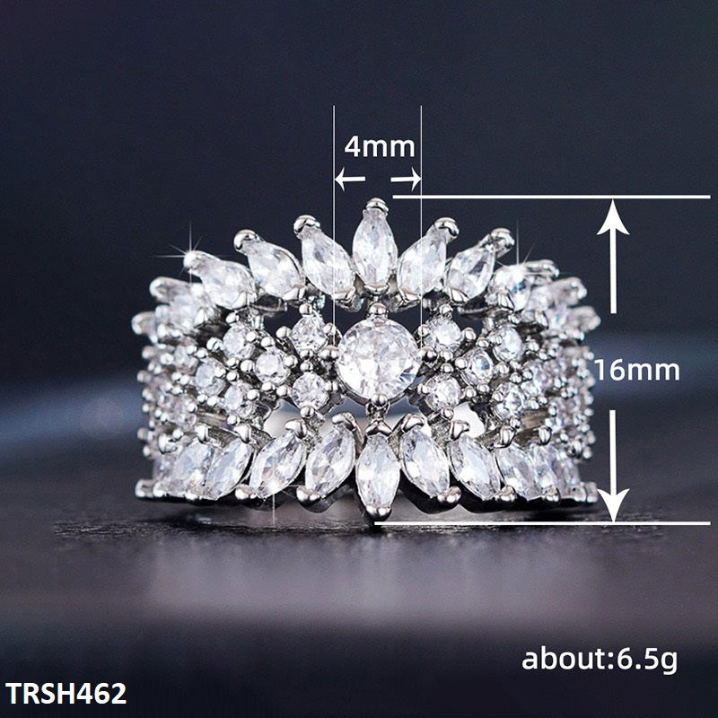 TRSH462 CSH Imp Marquise Layered Ring - TRSH