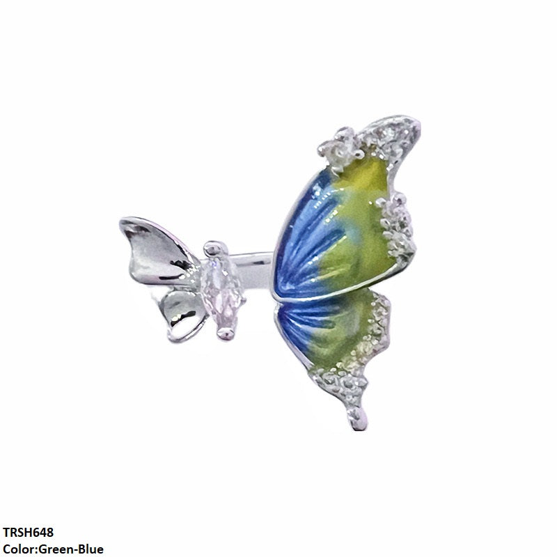 TRSH648 JJS Butterfly Ring Adjustable - TRSH