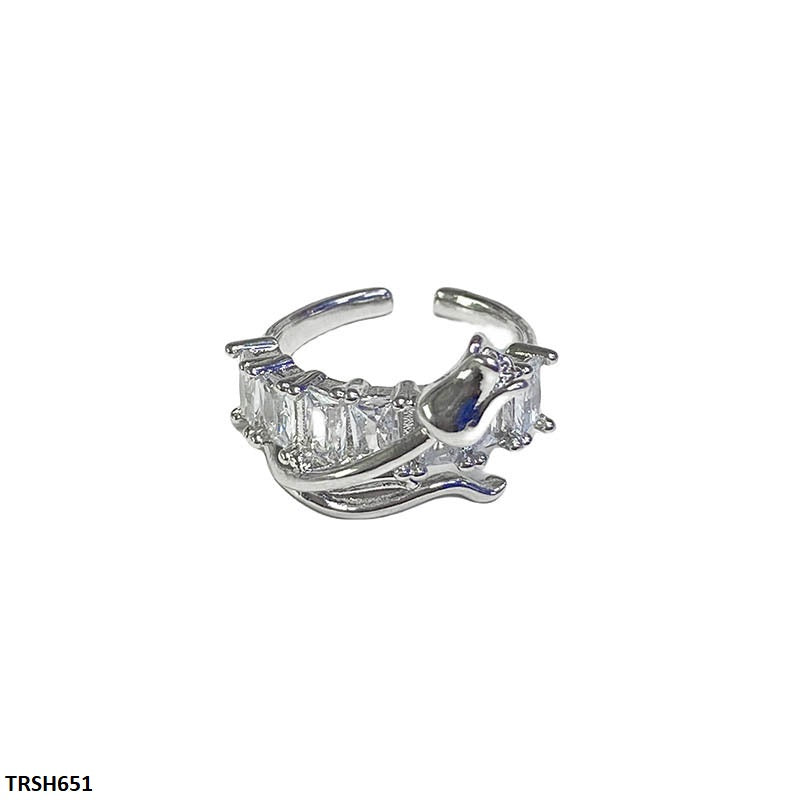 TRSH651 JJS Flower Ring Adjustable - TRSH