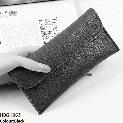 HBGH063 LMP Plain Cash/Card Women Clutch - HBGH