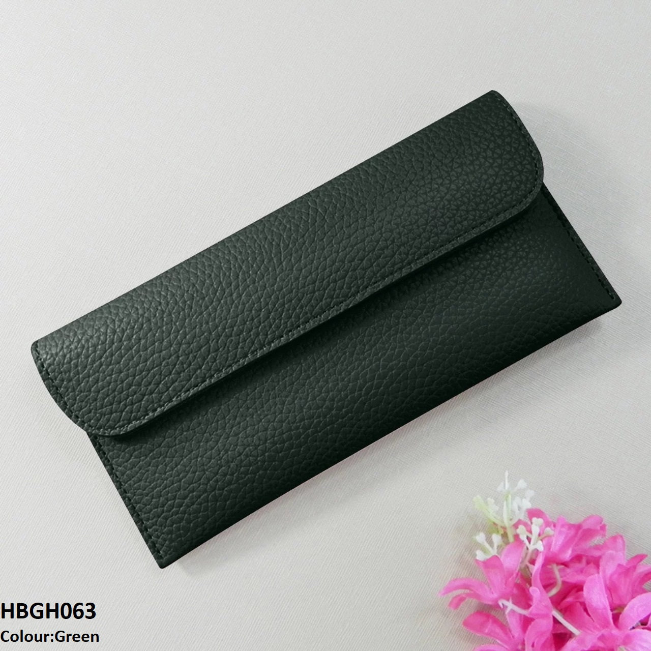 HBGH063 LMP Plain Cash/Card Women Clutch - HBGH