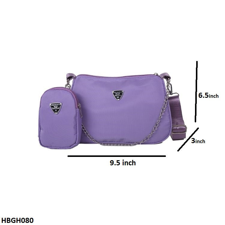 HBGH080 HMS Stylish crossbody 2-Piece Bag  - HBGH