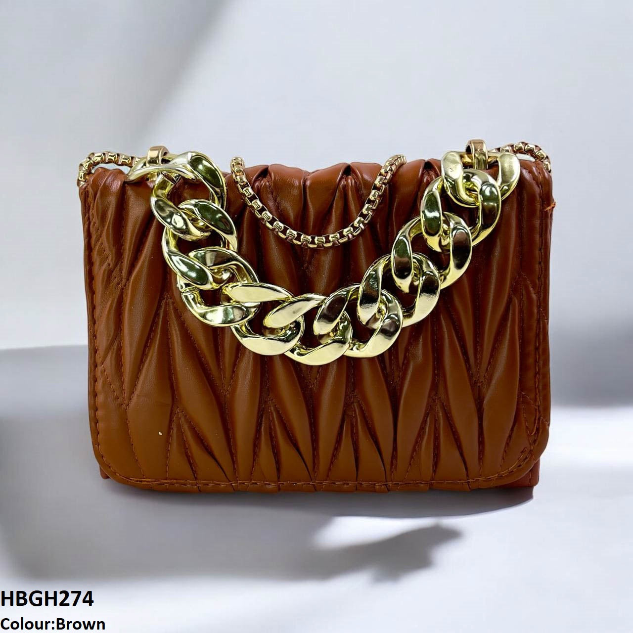 HBGH274 CYG Linked Chain Embroidery Bag- HBGH