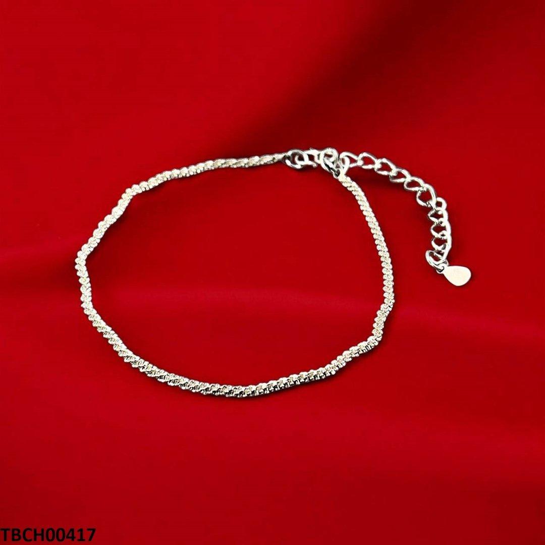 TBCH00417 QWN Silver Chain Bracelet - TBCH