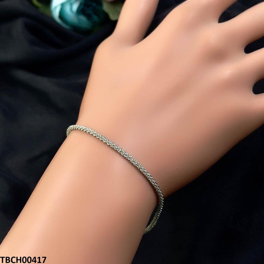 TBCH00417 QWN Silver Chain Bracelet - TBCH