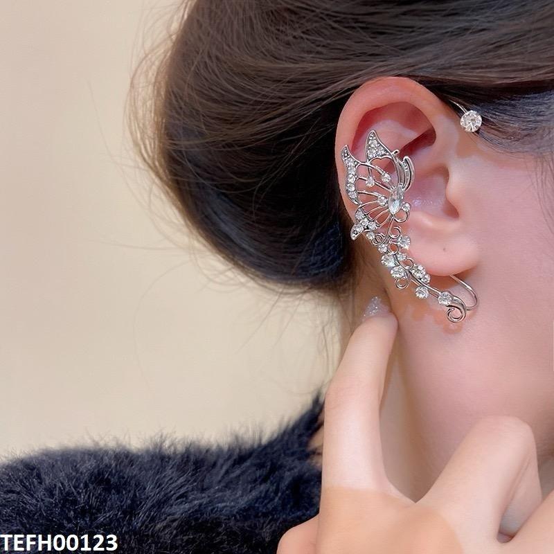 TEFH00123 HJF Butterfly Ear Cuff Single Right Side - TEFH