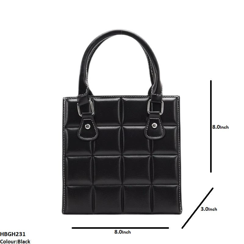 HBGH231 MSL Square Cut Hand Bag- HBGH