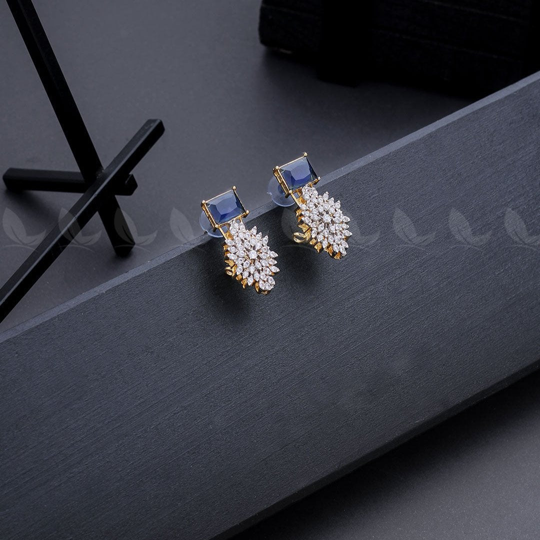 Zircon Cluster Earrings