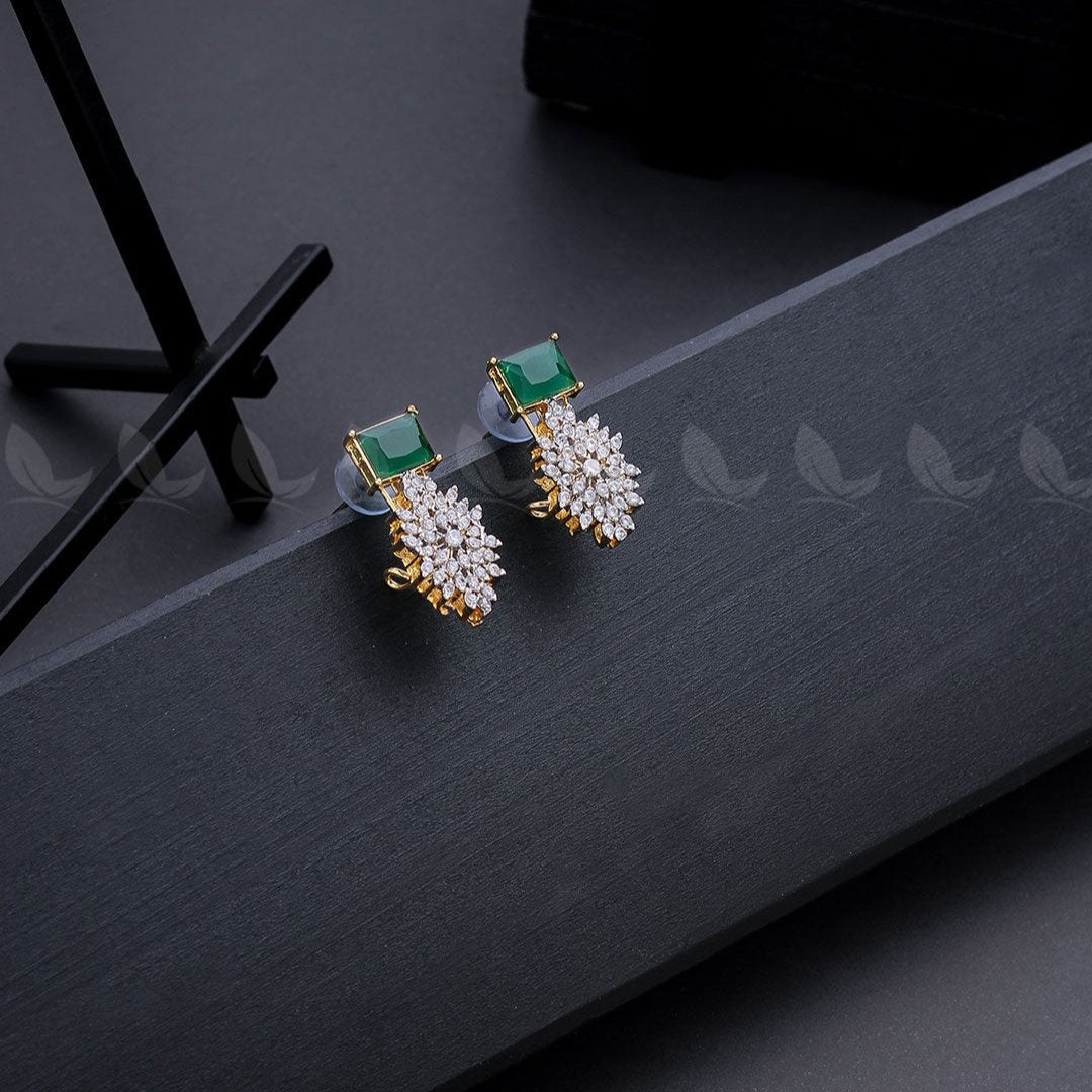 Zircon Cluster Earrings