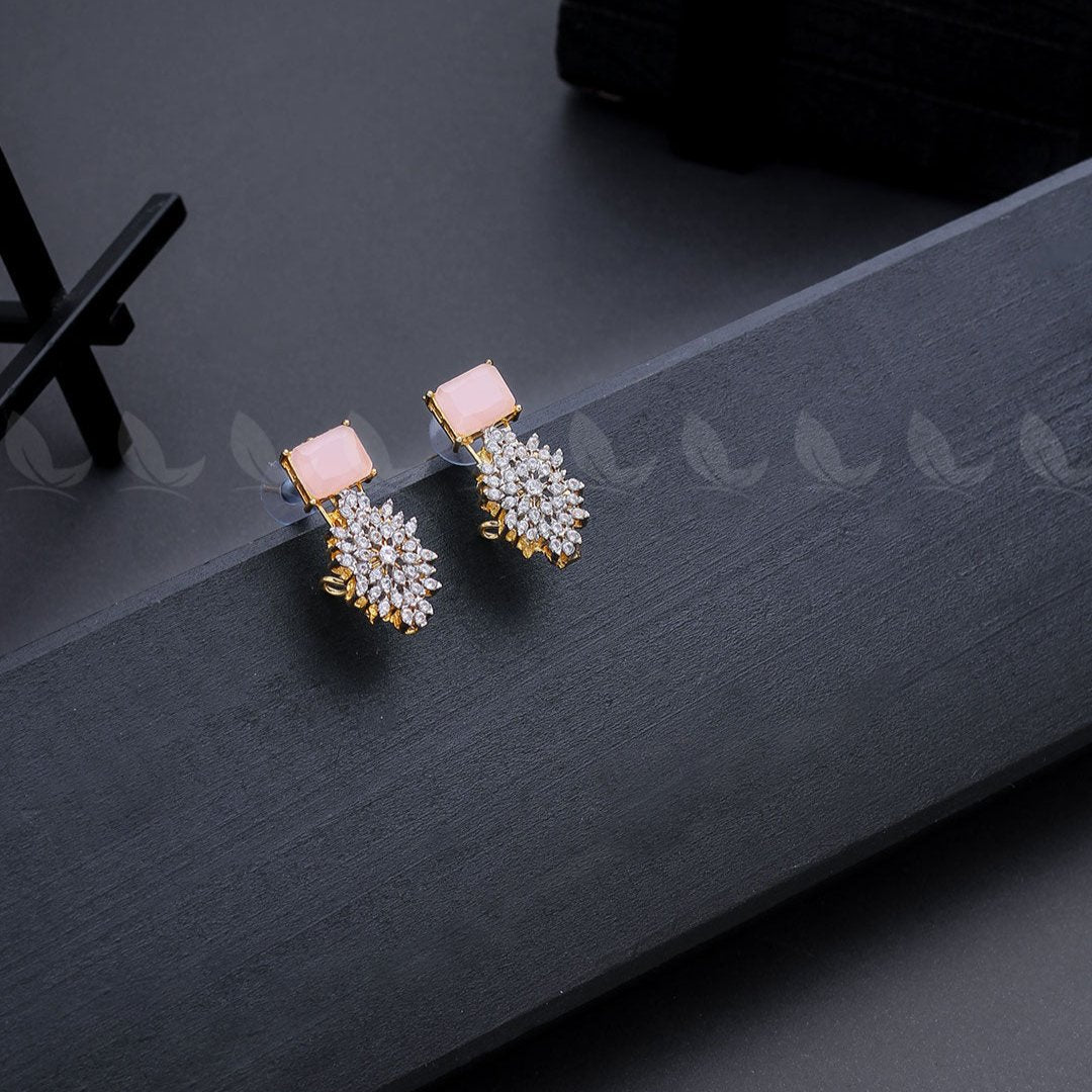 Zircon Cluster Earrings