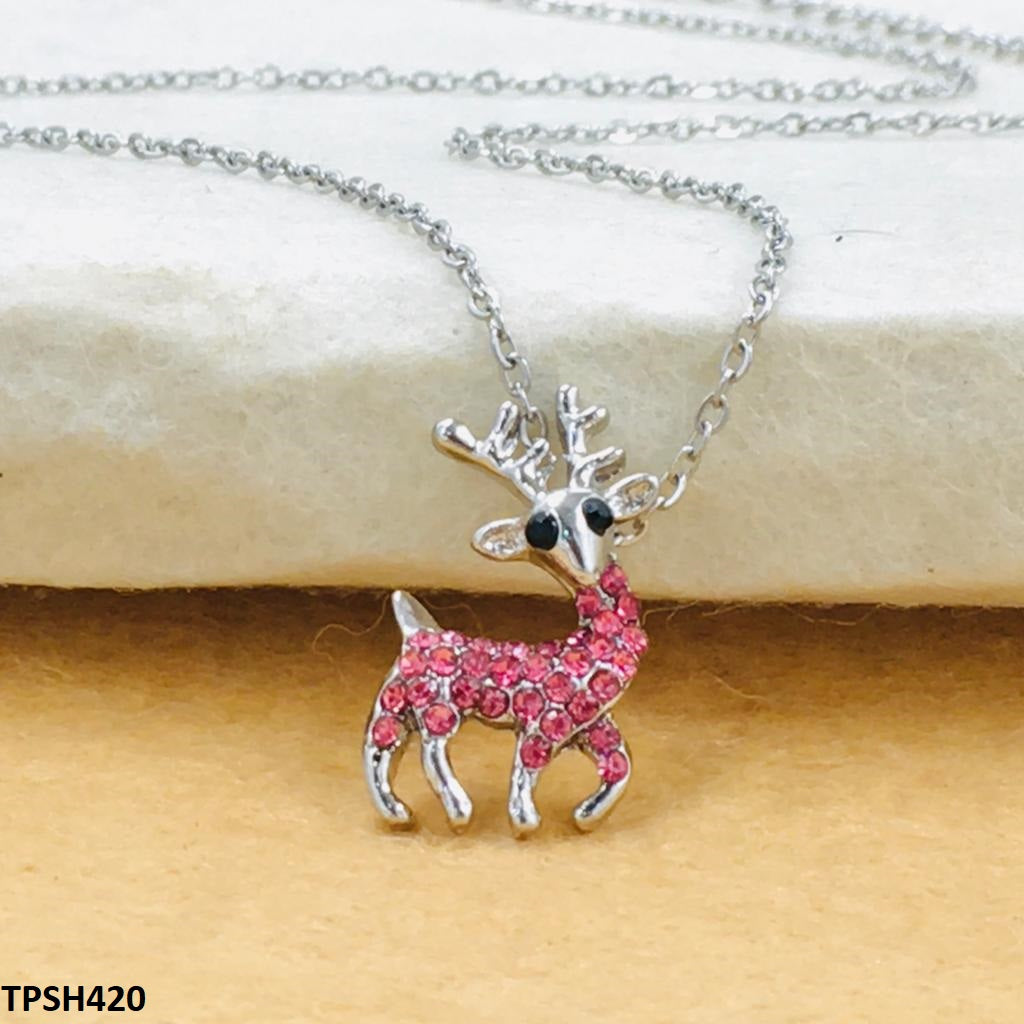 TPSH420 ZXS Reindeer Pendent With Chain - CPSH