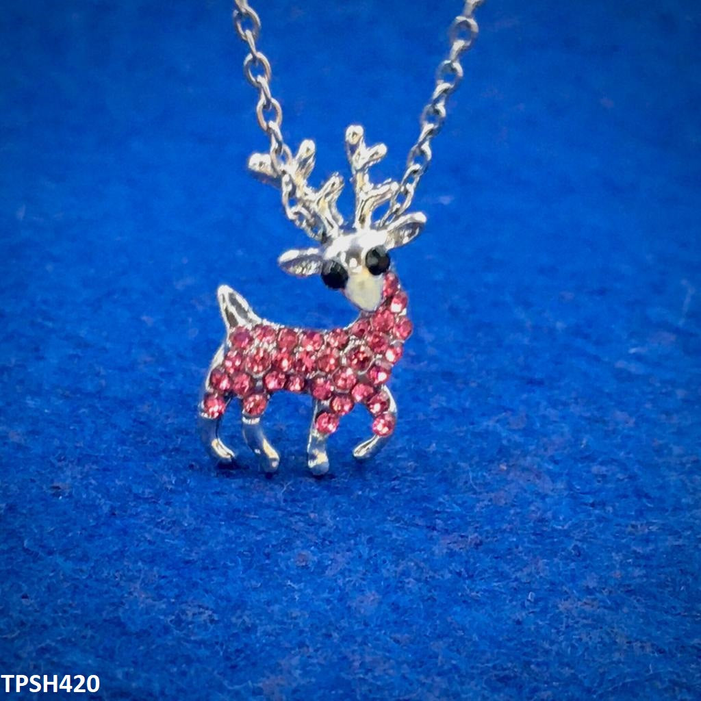 TPSH420 ZXS Reindeer Pendent With Chain - CPSH