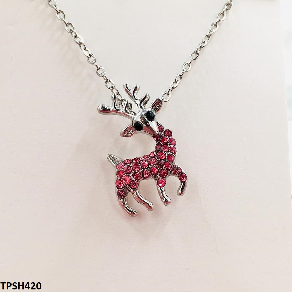 TPSH420 ZXS Reindeer Pendent With Chain - CPSH